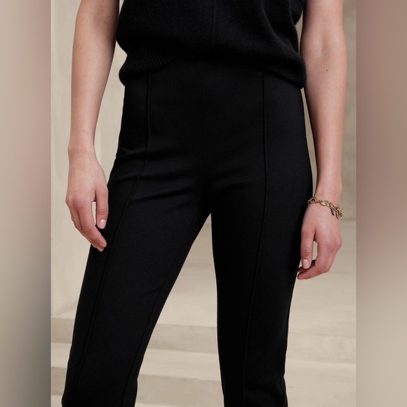 NWT! Banana Republic Black Skinny Everywhere Ponte Pants - Multiple 🌻 - Picture 3 of 6
